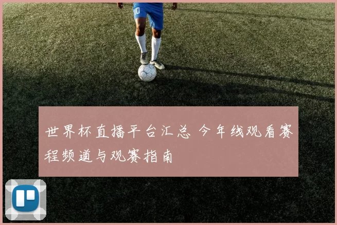 世界杯直播平台汇总 今年线观看赛程频道与观赛指南